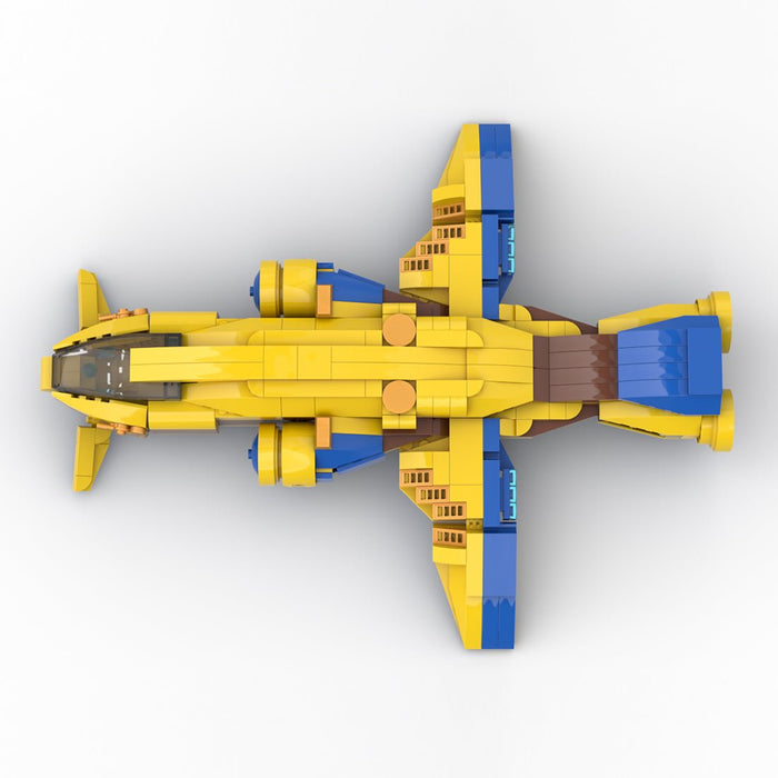 MOC-149039 Protoss Scout Klemmbausteine-LesDiy-Klemmbausteine