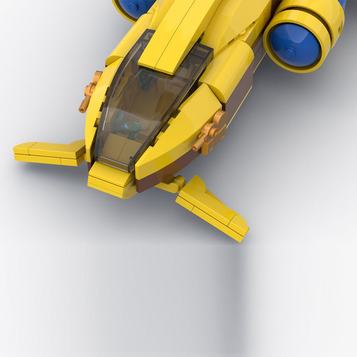 MOC-149039 Protoss Scout Klemmbausteine-LesDiy-Klemmbausteine