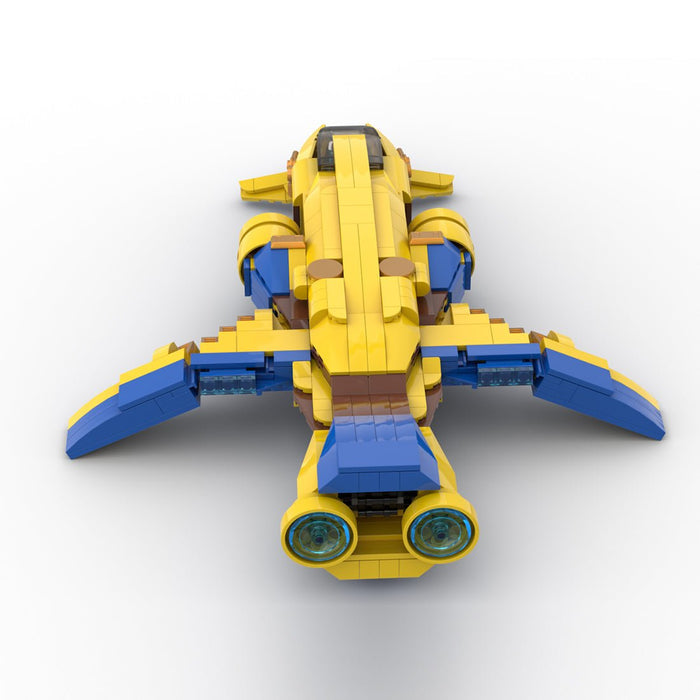 MOC-149039 Protoss Scout Klemmbausteine-LesDiy-Klemmbausteine