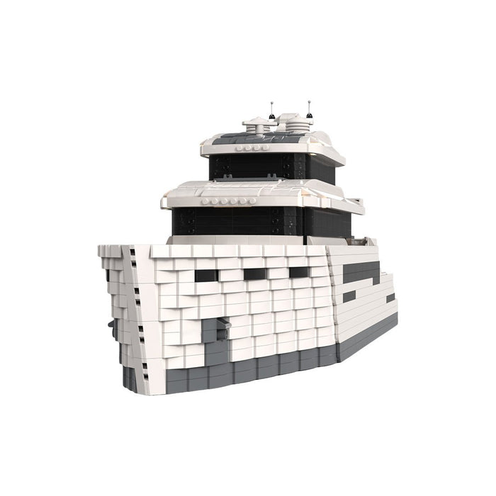 MOC - 157092 Super - Luxusyacht Klemmbausteine - LesDiy - Klemmbausteine