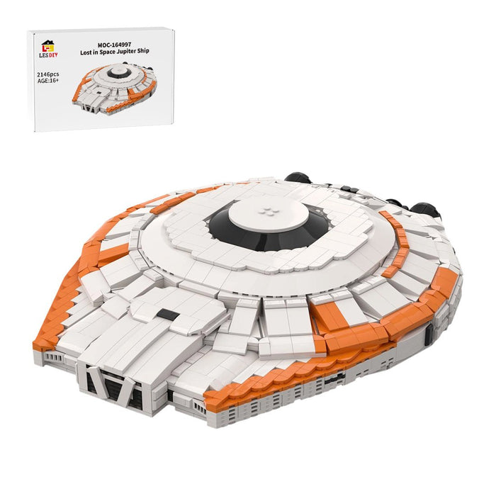 MOC-164997 Lost in Space Jupiter Ship Klemmbausteine-LesDiy-Klemmbausteine