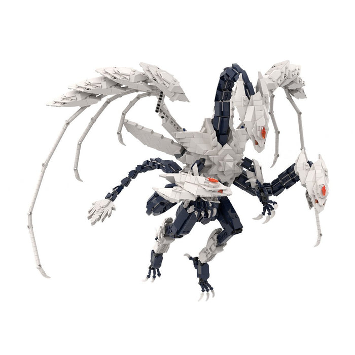 MOC - 168099 dragon of the Ice Barrier Klemmbausteine - LesDiy - Klemmbausteine