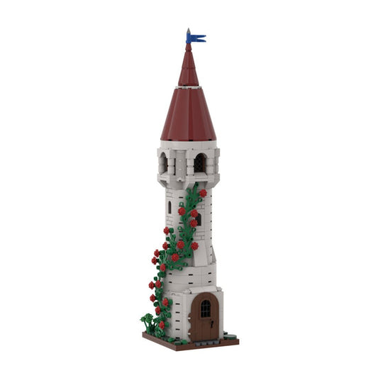 MOC - 170477 The Rosy Tower Klemmbausteine - LesDiy - Klemmbausteine