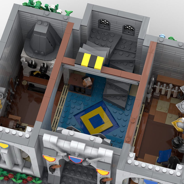 MOC - 172749 Medieval Museum - 10305 Lion Knights' Castle Modification Klemmbausteine - LesDiy - Klemmbausteine