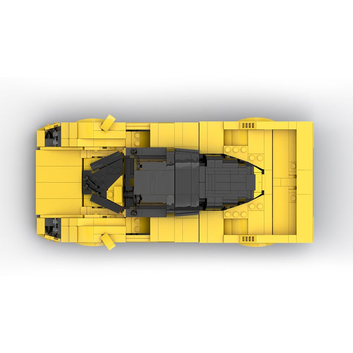 MOC - 189494 Porsche Dauer 962 Klemmbausteine - LesDiyproduct_type##