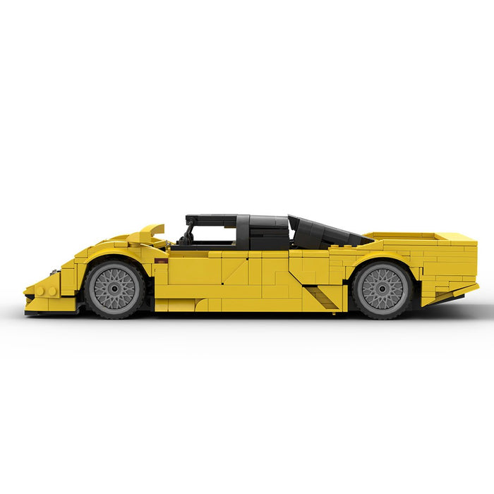 MOC - 189494 Porsche Dauer 962 Klemmbausteine - LesDiyproduct_type##