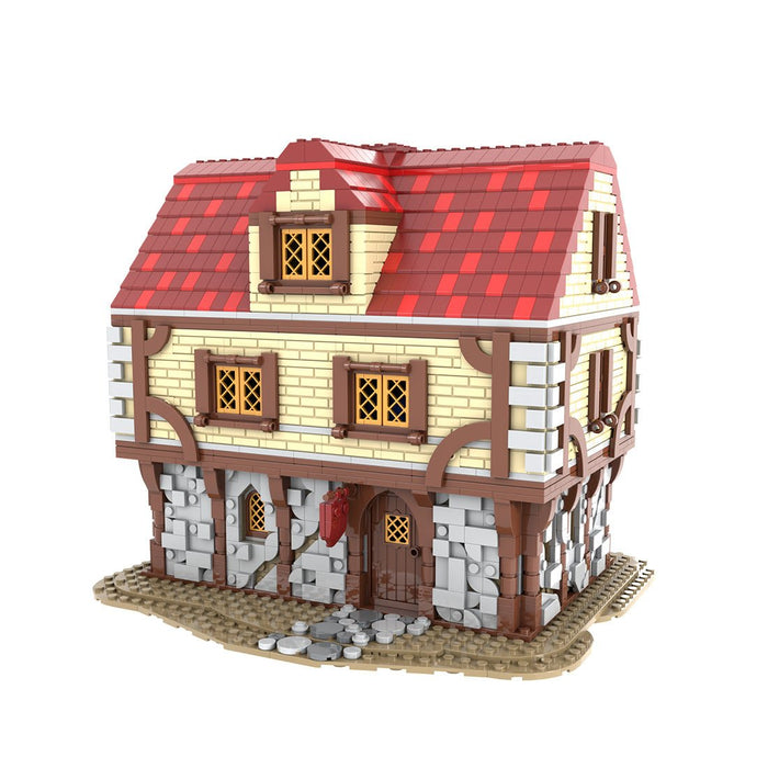 MOC-192313 Medieval inn Klemmbausteine-LesDiy-Klemmbausteine