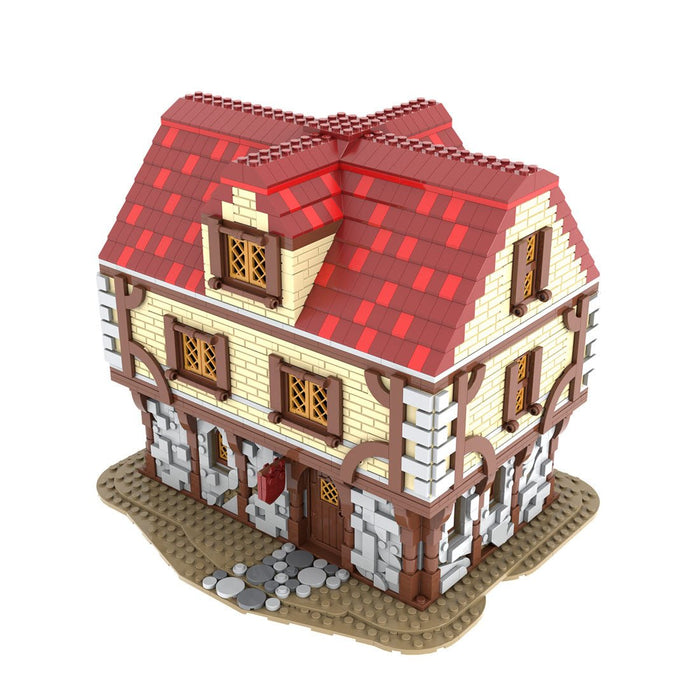 MOC-192313 Medieval inn Klemmbausteine-LesDiy-Klemmbausteine