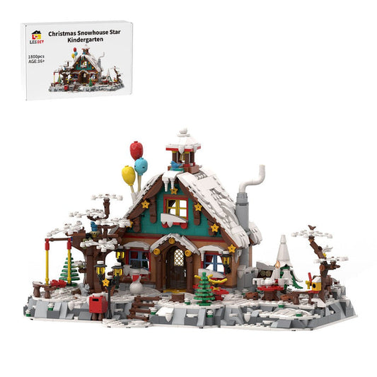 MOC - 201852 Winter Kindergarten "Our little Stars" Klemmbausteine - LesDiyproduct_type##