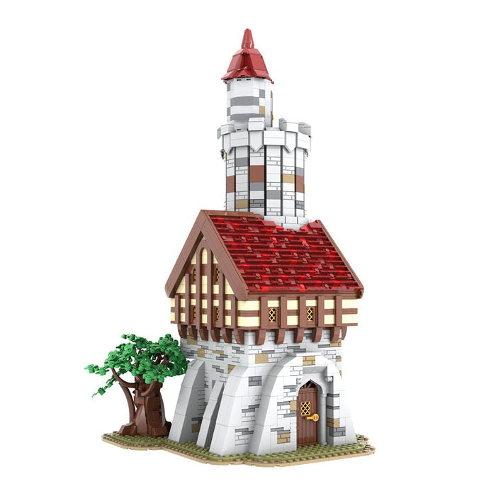 MOC-212258 Medieval Tower Klemmbausteine-LesDiy-Klemmbausteine