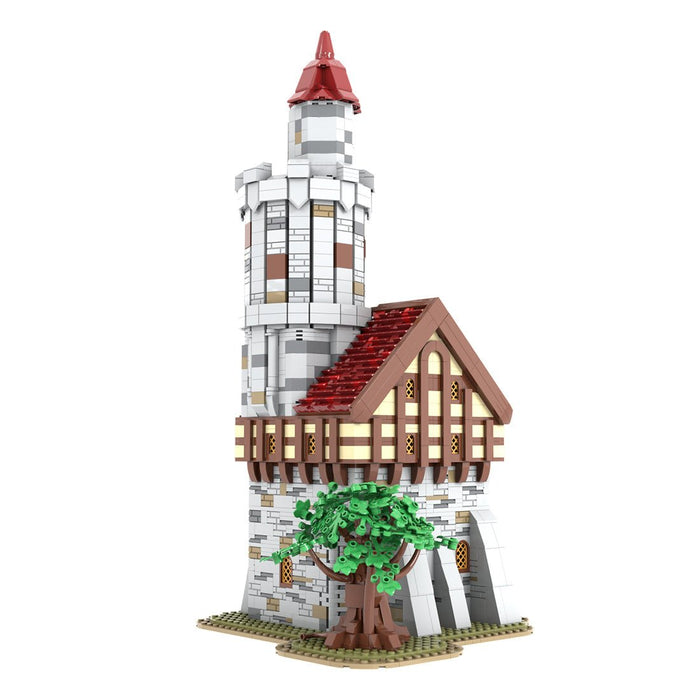 MOC-212258 Medieval Tower Klemmbausteine-LesDiy-Klemmbausteine