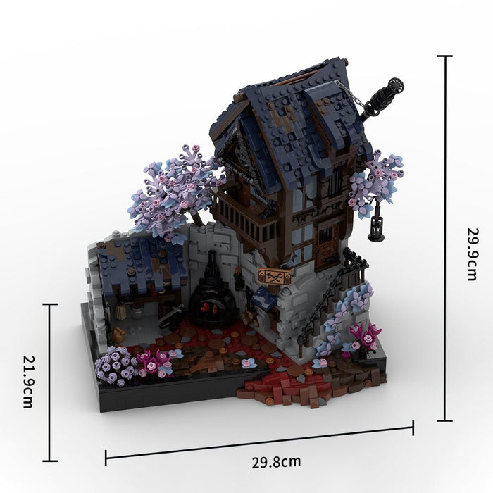 MOC - 213181 Blacksmith / Forge Klemmbausteine - LesDiy - Klemmbausteine