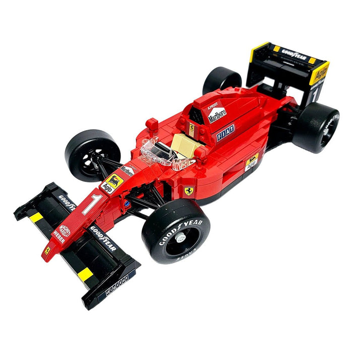 MOC - 216419 - Ferarri 641/2 F1 - 90 Klemmbausteine - LesDiy - Klemmbausteine