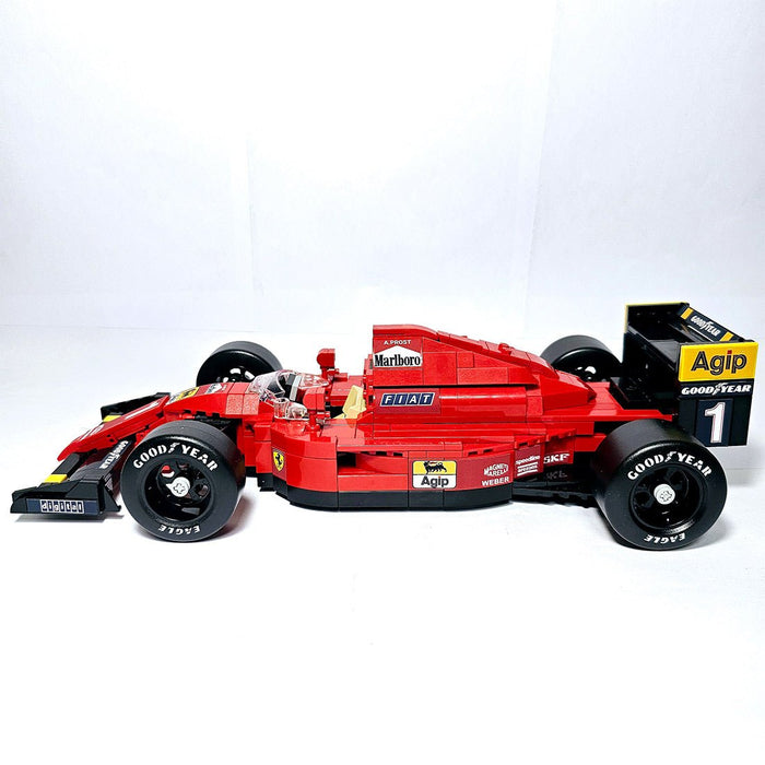 MOC - 216419 - Ferarri 641/2 F1 - 90 Klemmbausteine - LesDiy - Klemmbausteine