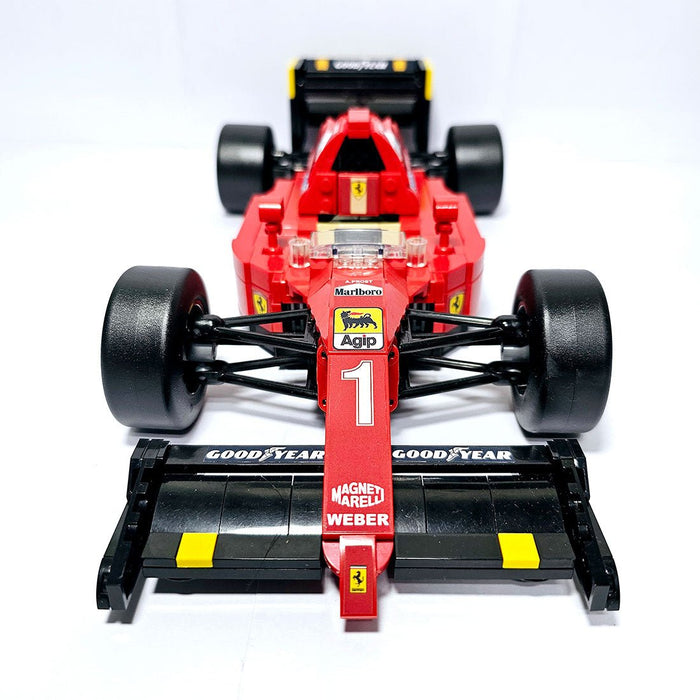MOC - 216419 - Ferarri 641/2 F1 - 90 Klemmbausteine - LesDiy - Klemmbausteine
