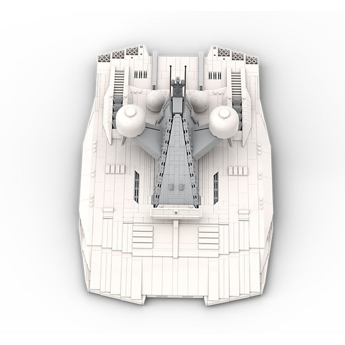 MOC - 230069 1/38 Scale Ultra MEGA Yacht - Part 11 Module 18 Hardtop Klemmbausteine - LesDiy - Klemmbausteine