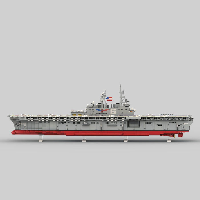 MOC - 231557 USS America LHA - 6 Klemmbausteine - LesDiy - Klemmbausteine