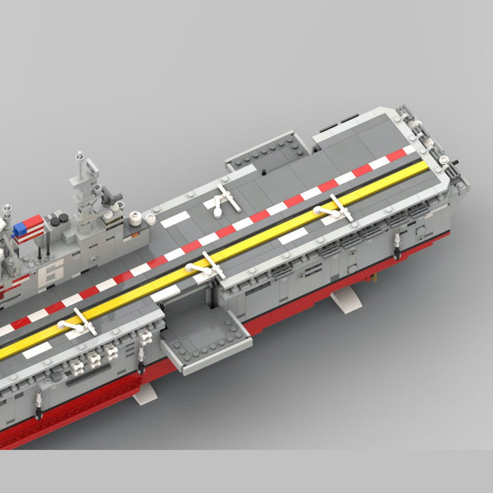 MOC - 231557 USS America LHA - 6 Klemmbausteine - LesDiy - Klemmbausteine