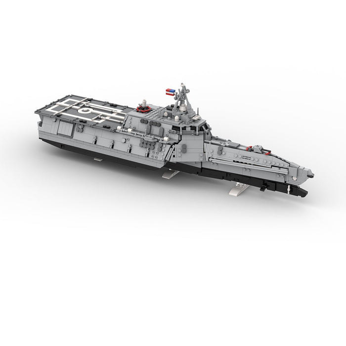 MOC - 238311 USS Independence (LCS - 2) Klemmbausteine - LesDiy - Klemmbausteine