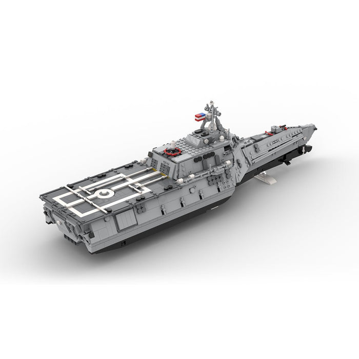 MOC - 238311 USS Independence (LCS - 2) Klemmbausteine - LesDiy - Klemmbausteine