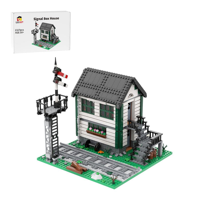 MOC - 240636 Signal Box Klemmbausteine - LesDiy - Klemmbausteine
