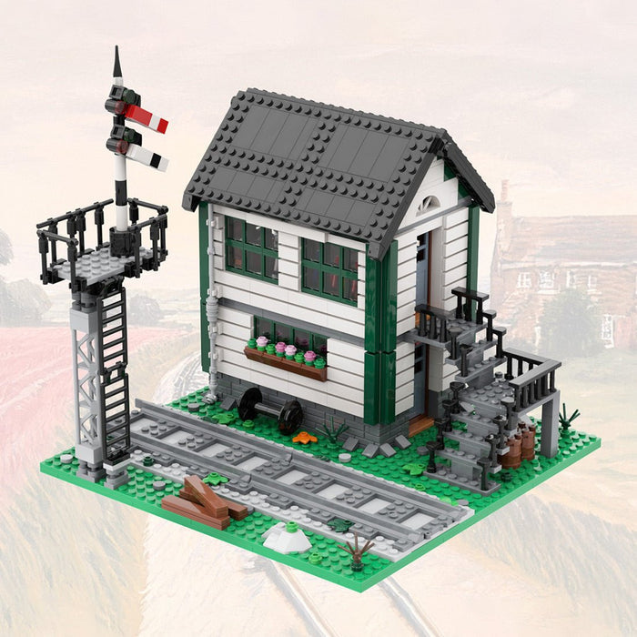 MOC - 240636 Signal Box Klemmbausteine - LesDiy - Klemmbausteine