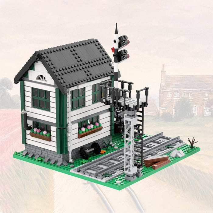 MOC - 240636 Signal Box Klemmbausteine - LesDiy - Klemmbausteine