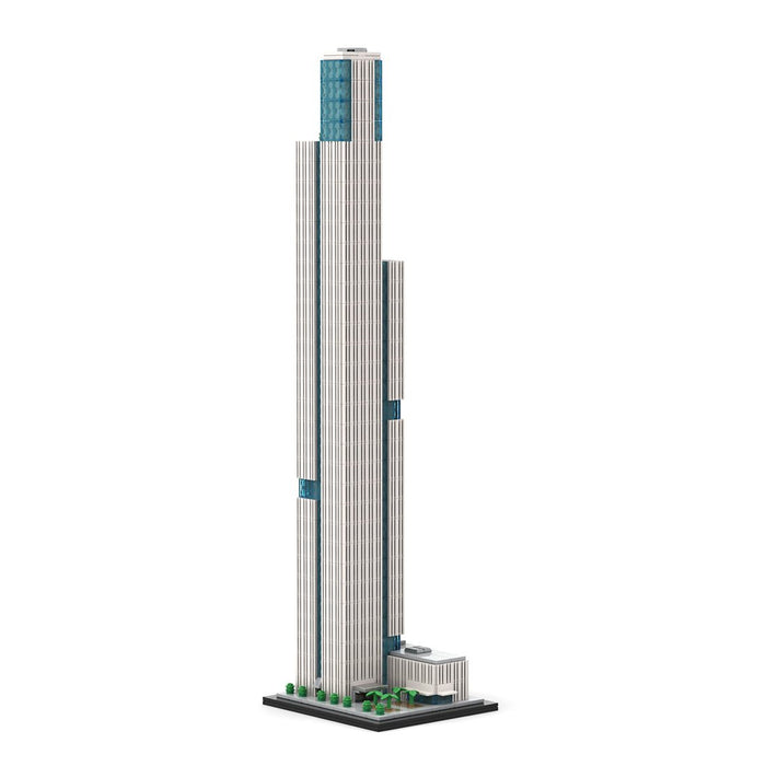 MOC - 241968 Tower 1 at Nanjing Financial City II 1:800 Klemmbausteine - LesDiy - Klemmbausteine