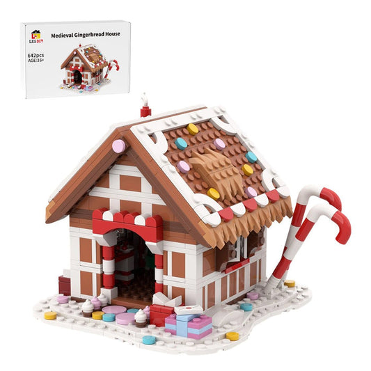 MOC - 245446 Medieval Gingerbread House Klemmbausteine - LesDiy - Klemmbausteine