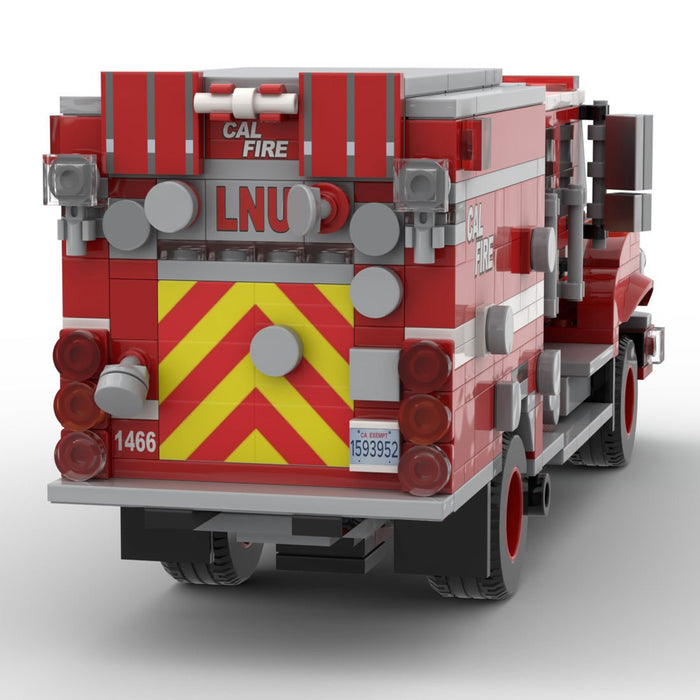 MOC - 252484 2018 BME Intl. Type III Brush Engine CAL FIRE Klemmbausteine - LesDiy - Klemmbausteine