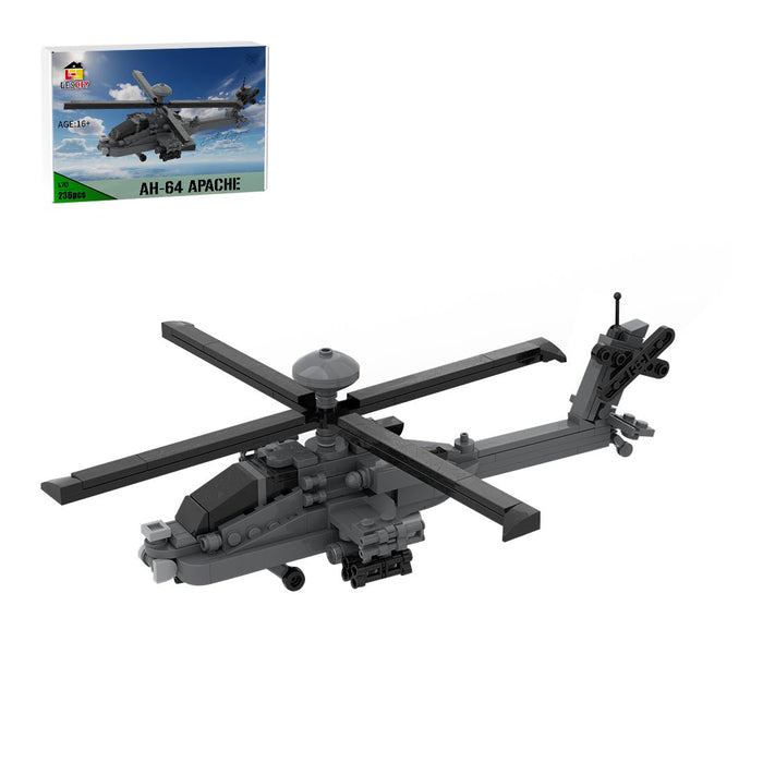 MOC - 254665 1:70 Scale Boeing | AH - 64 APACHE Klemmbausteine - LesDiy - Klemmbausteine