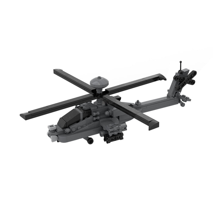 MOC - 254665 1:70 Scale Boeing | AH - 64 APACHE Klemmbausteine - LesDiy - Klemmbausteine