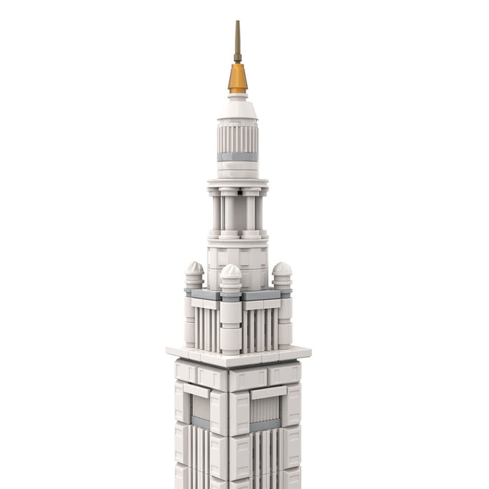 MOC-254906 Terminal Tower 1:800 Scale Klemmbausteine-LesDiy-Klemmbausteine