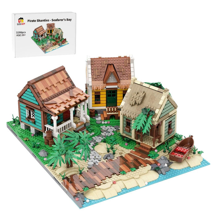 MOC - 255143 Pirate Shanties - Seafarer's Bay Klemmbausteine - LesDiy - Klemmbausteine