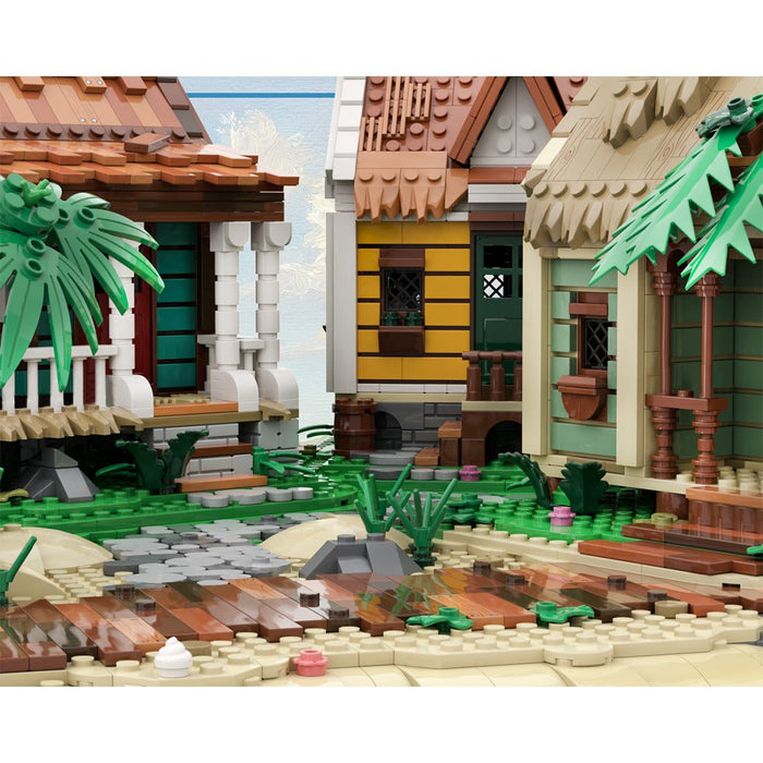 MOC - 255143 Pirate Shanties - Seafarer's Bay Klemmbausteine - LesDiy - Klemmbausteine