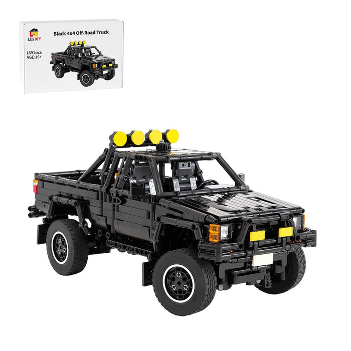 MOC - 256305 Toyota 4x4 SR5 Xtracab Truck - Back to the Future - (2026)Klemmbausteine - LesDiy - Klemmbausteine