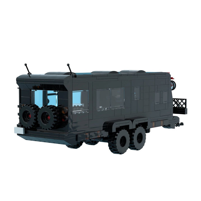MOC-256628 Revive Caravans Bushtamer MK2 + Dino Motors T-rex Super Duty Facelift Klemmbausteine-LesDiy-Klemmbausteine