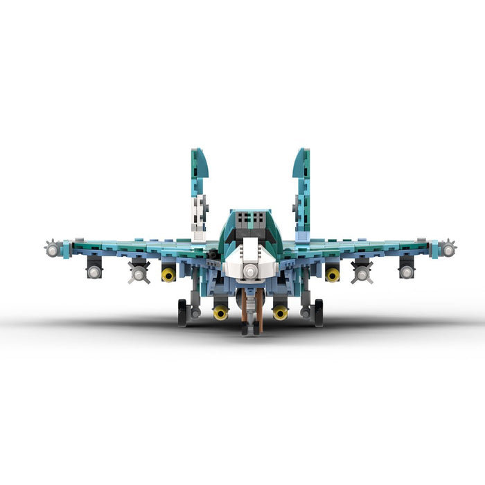 MOC - 258274 1:70 Scale Sukhoi SU - 34 Klemmbausteine - LesDiy - Klemmbausteine