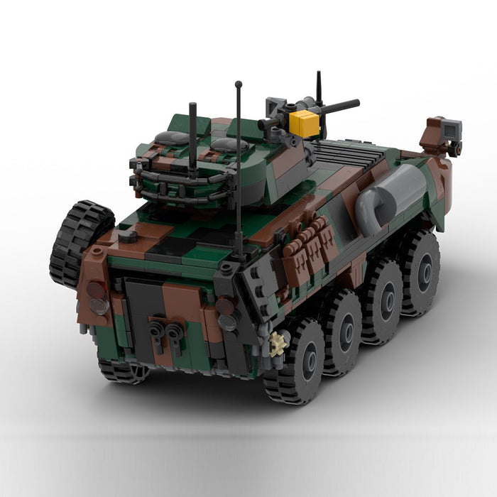 MOC - 259238 1:35 Scale (v2) Light Armoured Vehicle LAV - 25 Klemmbausteine - LesDiy - Klemmbausteine