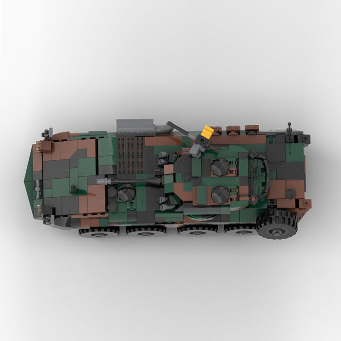 MOC - 259238 1:35 Scale (v2) Light Armoured Vehicle LAV - 25 Klemmbausteine - LesDiy - Klemmbausteine