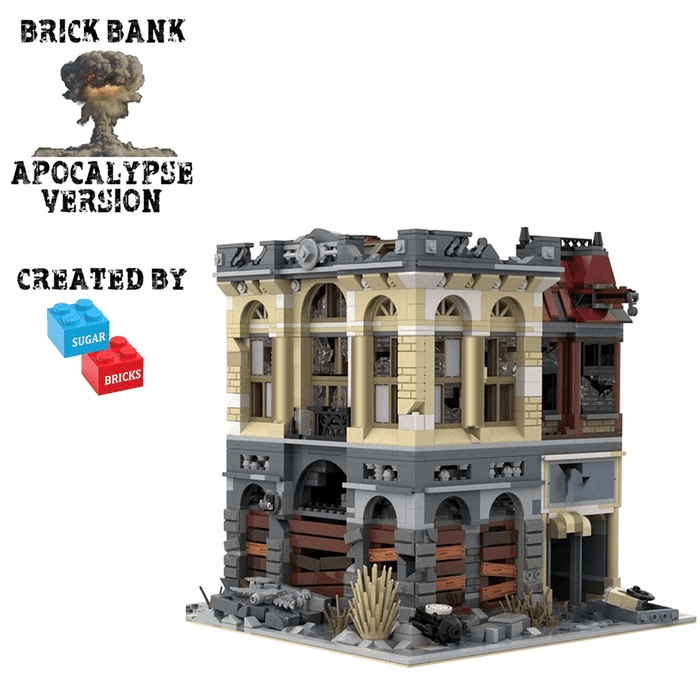 MOC - 41175 Brick Bank - Apocalypse Version - LesDiy - Klemmbausteine