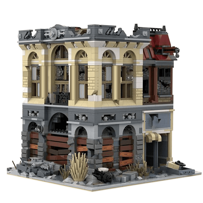 MOC - 41175 Brick Bank - Apocalypse Version - LesDiy - Klemmbausteine