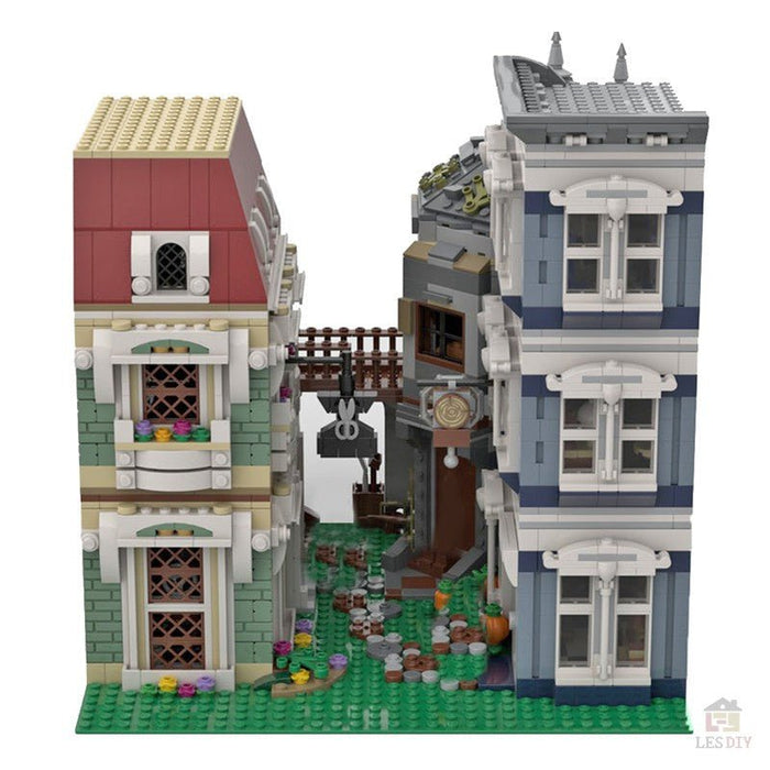 MOC - 53778 Seidenwald Straße - LesDiy - Klemmbausteine