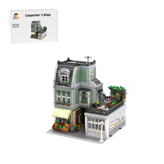 MOC - 59472 Schreinerei Klemmbausteine - LesDiy - Klemmbausteine
