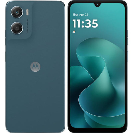 Moto Smart Phone G06 4G, 4GB & 128GB, 6.8Inch, 5200Mah, Blue