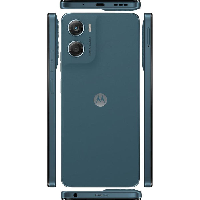 Moto Smart Phone G06 4G, 4GB & 128GB, 6.8Inch, 5200Mah, Blue