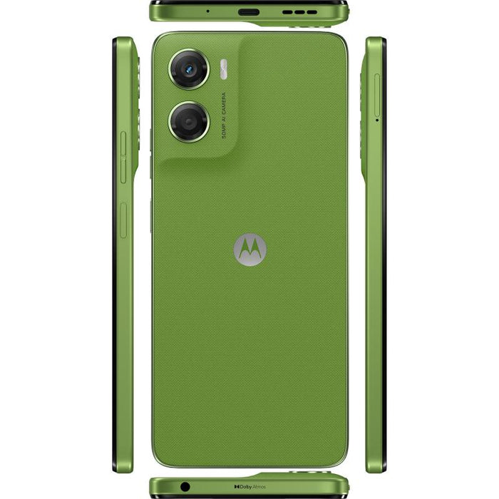 Moto Smart Phone G06 4G, 4GB & 128GB, 6.8Inch, 5200Mah, Green