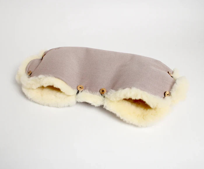 Naturkind Fell-Muff - Handwärmer - Silbenschläfer