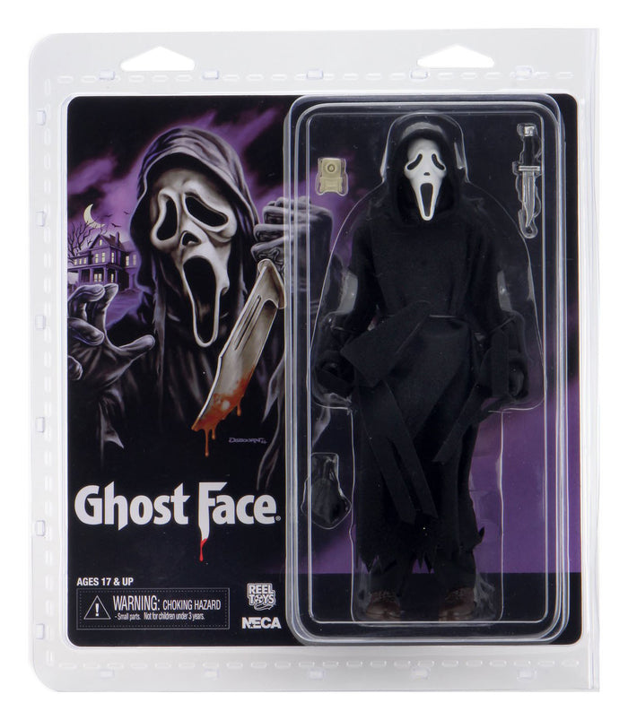 Ghost Face 8" Clothed Figure-Ghost face
