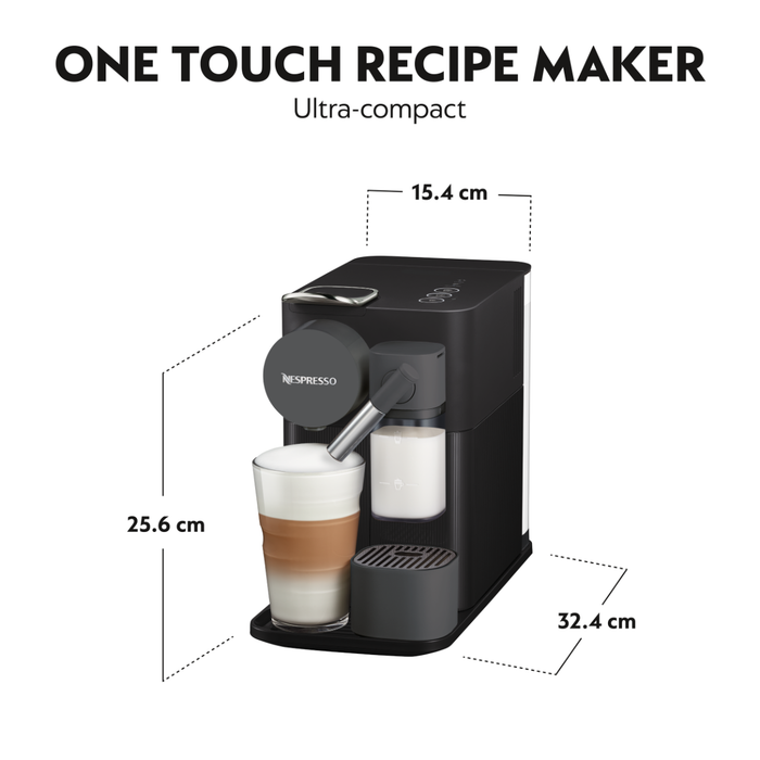 Nespresso Coffee Maker Machine - Lattissima One Black